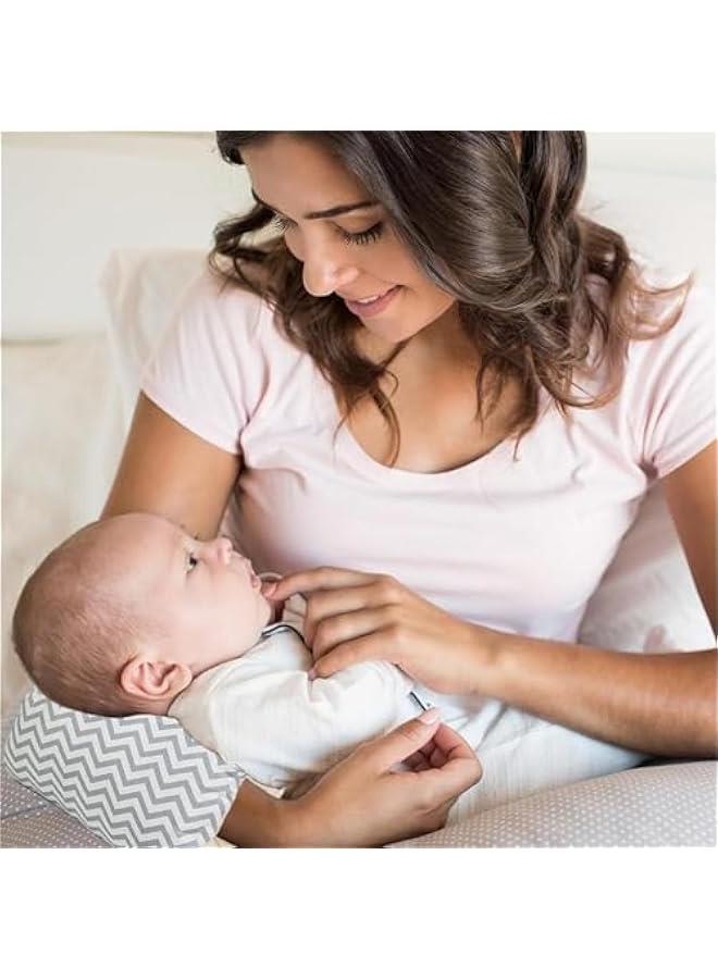 ميكسد Cozy Cradle Pillow, 1pcs Baby Nursing Pillow, Cozy Cradle Arm Pillow, Breastfeeding Pillow, Soft and Comfortable Feeding Pillows for Newborn for Breastfeeding Bottle Feeding (Style1)  - Image 4