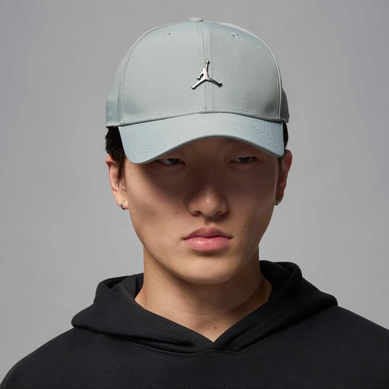 Jordan Rise Structured Metal Logo Cap