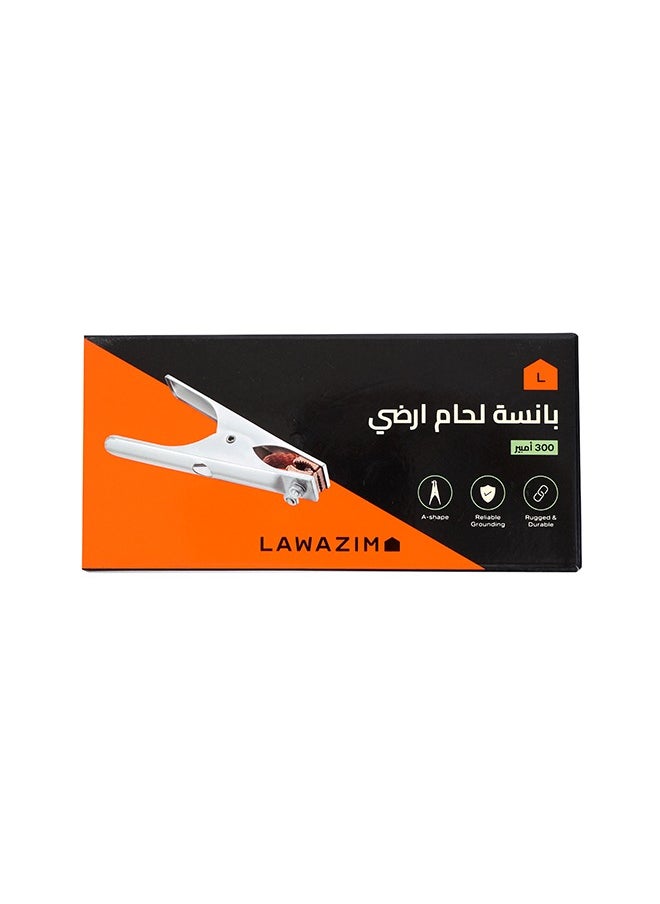 لوازم - بانسة لحام ارضي - 300 امبير - Image 1
