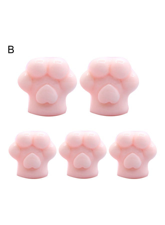 NIBEMINENT 5-Piece Cartoon Cat Paw Design Toy