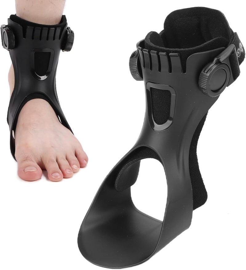 comfrt Drop Foot Brace Orthosis Ankle Brace Support with Comfortable Inflatable Airbag for Hemiplegia Stroke Shoes Walking Foot Stabilizer(Left and Right Foot, S,M,L,XL)(M-Left) - Image 3