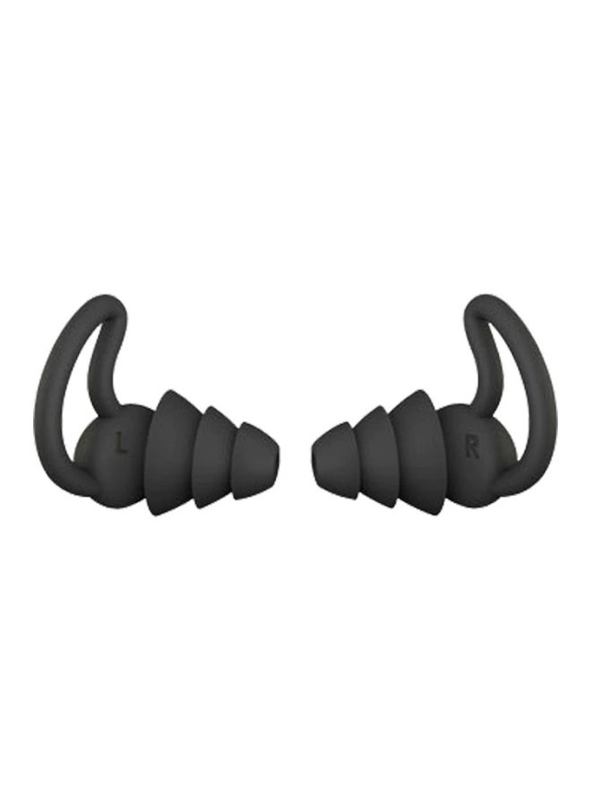 Generic - Shark Fin Soundproof Earplugs Anti-Noise Silicone Earplugs Industrial Noise Reduction Silent Sleep Earplugs Waterproof Swimming Earplugs-Color:1 Pair Of Ivory White (white Color Box + Blister Inner Tray) - Image 1