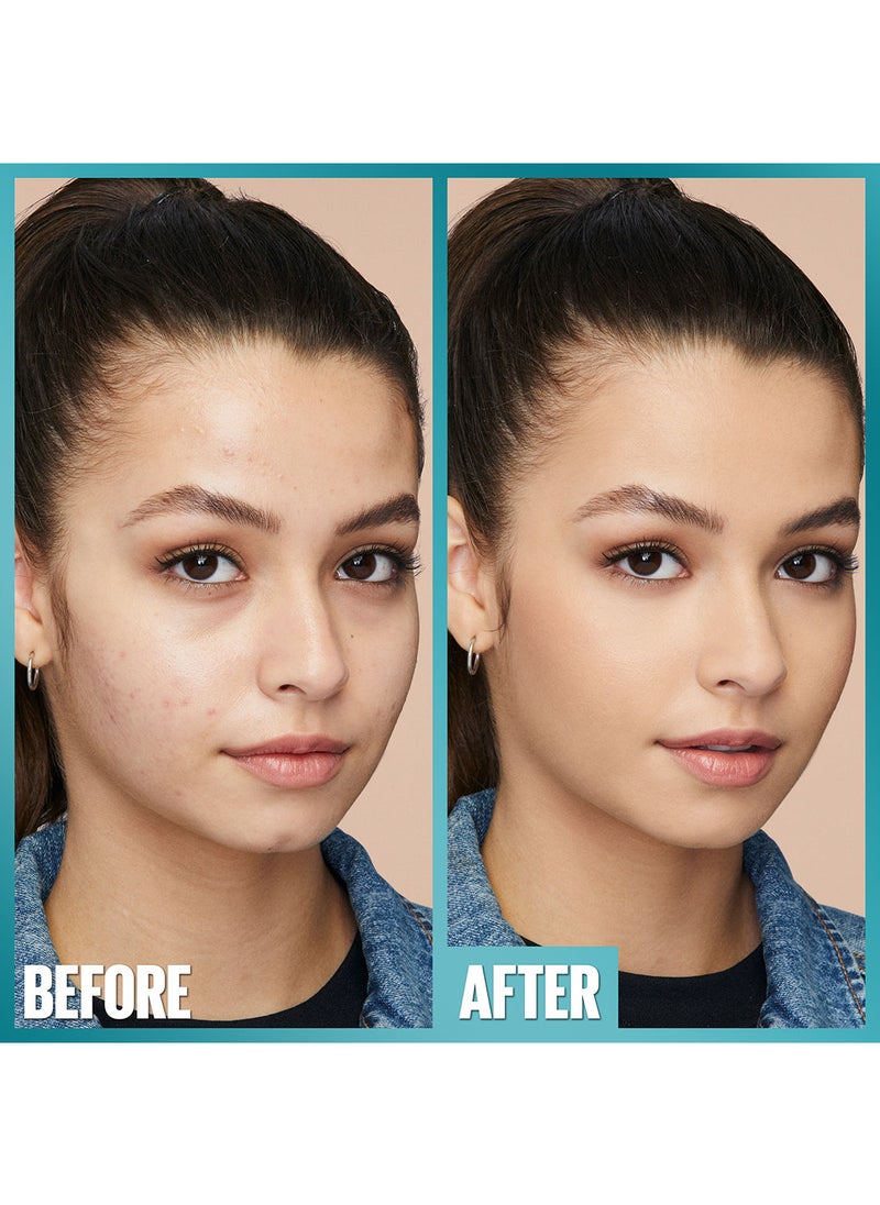 MAYBELLINE NEW YORK - مايبيلين نيويورك كريم أساس فيت مي غير لامع ويغطي المسام لمدة 16 ساعة مع عامل حماية من الشمس SPF 22 - 138 - Image 1