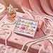 PASEMM 24pcs Little Girl Jewel Rings Adjustable No Duplication Kids Play Ring in BoxPretend Play and Dress Up Rings for 412 Year Old Girl Birthday Christmas Holiday Gifts - Image 3