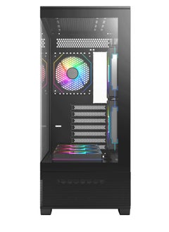 NANOTECH Cruiser Gaming PC- Intel Core i7-14700F Processor, 20 Cores & 28 Threads, DDR4 32GB (2*16) 3600MHz Ram, Nvidia GeForce RTX 4060 OC Edition 8GB GDDR6 Graphics Card, 1TB NVMe M.2 SSD, 2 Fan AIO Liquid Cooler, 750W 80 Plus Standard Power Supply, Windows 11 Pro | Wi-Fi  - Image 3