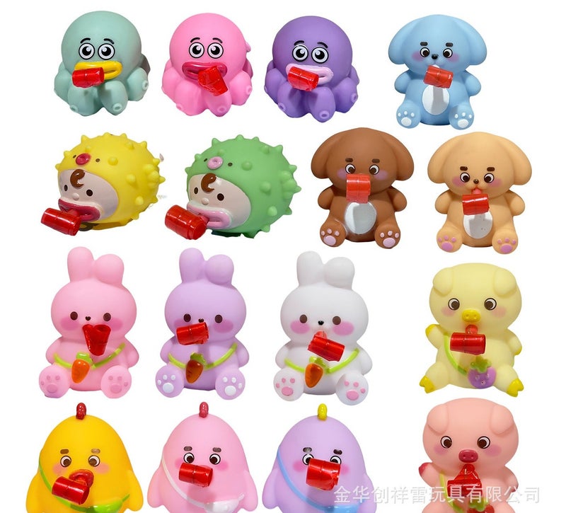 Squishy Tongue Stretching Toy Stress Relief Easter Blind Box - Image 2