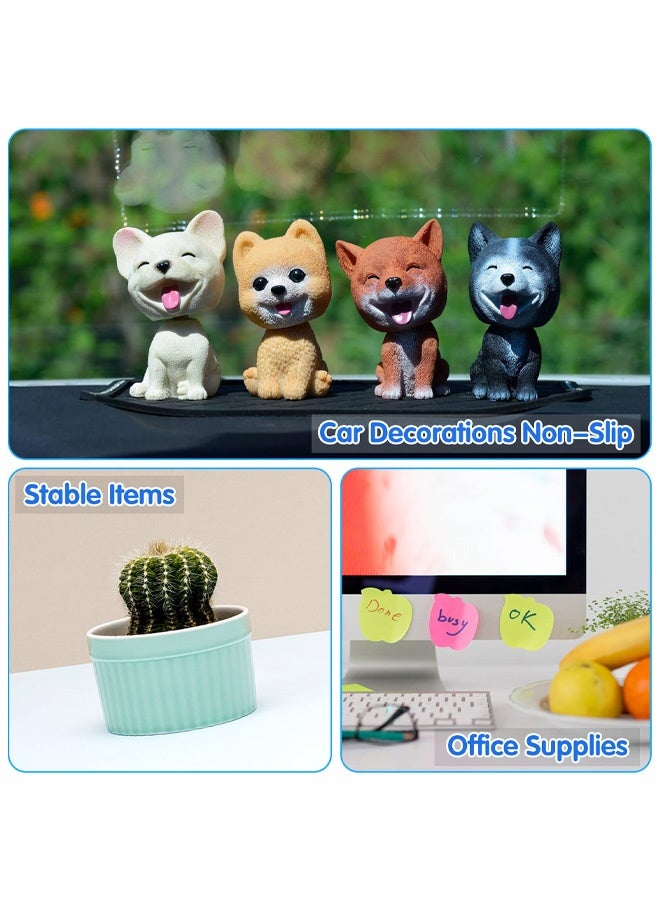 600 Pieces Double Sided Adhesive Dots Clear Sticky Tack Tape Removable Stickers Acrylic Round Putty Waterproof Sticky Dot for Balloon Craft DIY Art Office Supplies, 10mm - Image 5