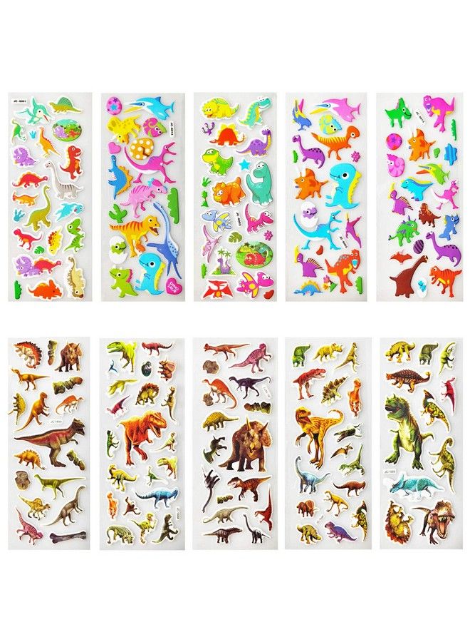 Oiuros 800+ Dinosaur Stickers For Kids Kids Scrapbooking 30 Different Sheets Teacher Boy Reward Stickers Prizes Dinosaur Themed Birthday Party Favors Supplies (30 Pack) - Image 3
