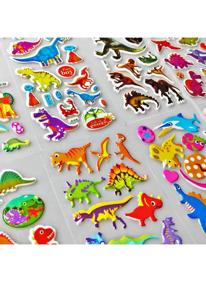 Oiuros 800+ Dinosaur Stickers For Kids Kids Scrapbooking 30 Different Sheets Teacher Boy Reward Stickers Prizes Dinosaur Themed Birthday Party Favors Supplies (30 Pack) - Image 4