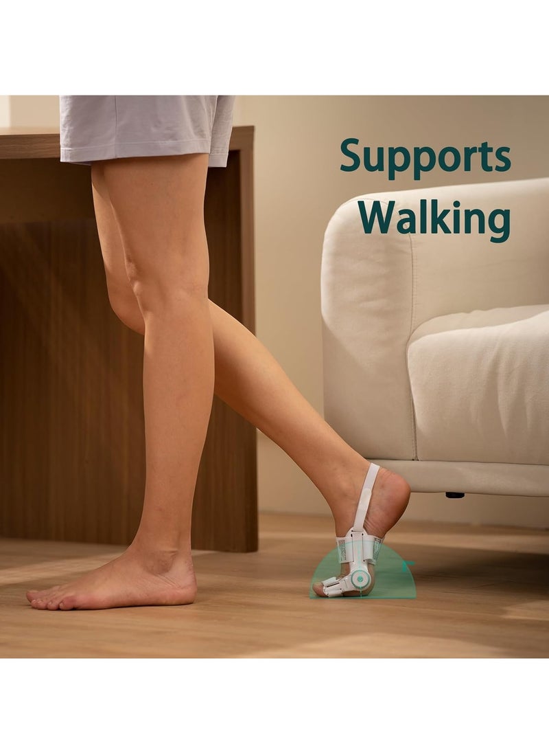 Tenicore - TENICORE Bunion Corrector for Women Men Big Toe, Adjustable Knob Bunion Splint for Bunion Relief, Orthopedic Toe Straightener with Anti-slip Heel Strap, Suitable for Left and Right Feet (1PC) - Image 1