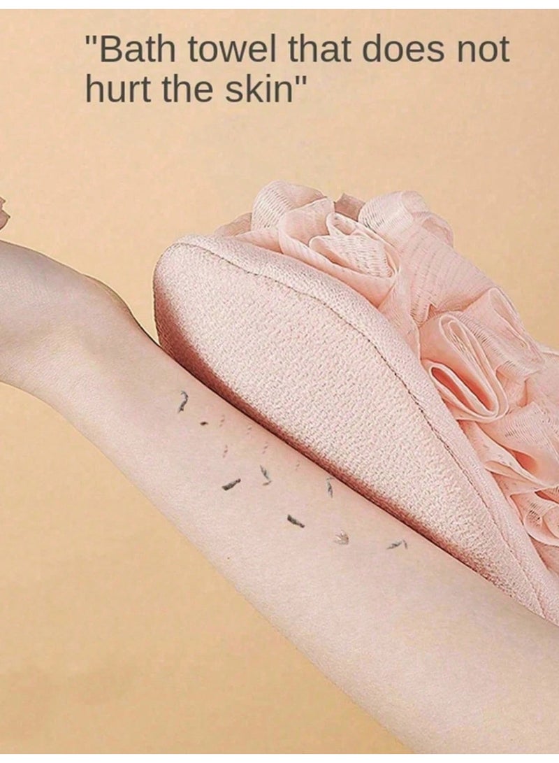 شي إن جوانتي استحمام بسفنجة 2*1، العناية الرقيقة بالبشرة، تشكيل رغوة سهل، شبكة ناعمة، ملمس ناعم، تزيل الجلد الميت - Image 3