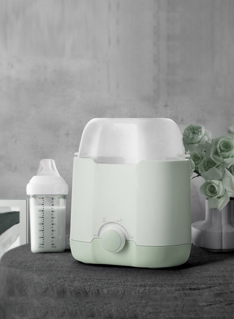 BEIRUI 3-in-1 Baby Bottle Warmer & Sterilizer - Precise Temperature Control for Breastmilk/Formula, Steam Sterilizes Bottles & Warms Baby Food (Dual Bottle Capacity) - Image 1