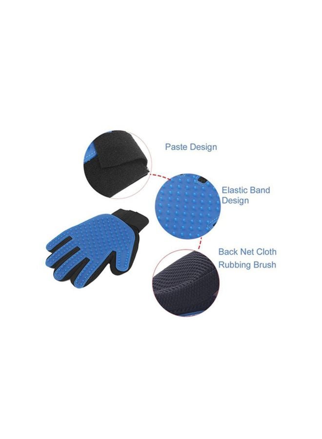 أوتاد قفازات للتدليك والتنظيف الفعال أزرق - Image 4