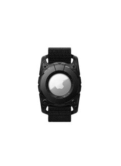 AirTag Protective Shell For Apple Anti-lost Device Pet Tracker IP67 Grade Pet Dog Rope Waterproof Protective Shell-Color:Black-Applicable Model:Airtag