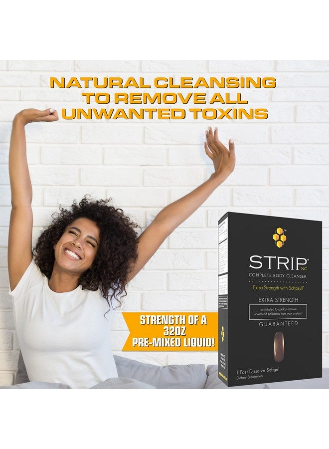 Wellgenix Strip NC Complete Body Cleanser, Premium Body Cleanse, Herbal Detox Cleanse to Flush Your System, 1 Fast Acting Softgel (Pack of 2) - Image 2