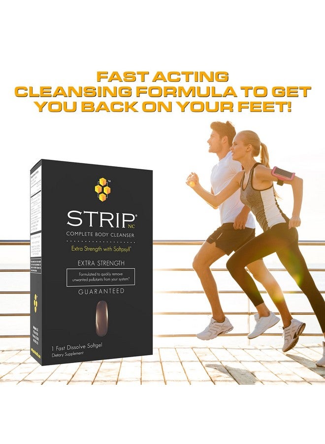 Wellgenix Strip NC Complete Body Cleanser, Premium Body Cleanse, Herbal Detox Cleanse to Flush Your System, 1 Fast Acting Softgel (Pack of 2) - Image 4