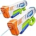 ZIFFY 2 Pack Water Gun700cc Squirt Guns for Adults Kids Water Pistol Blaster Gun with 34Ft Long Range Summer Outdoor Swimming Pool Backyard Beach Game Fighting Play Pool Toys - Image 2