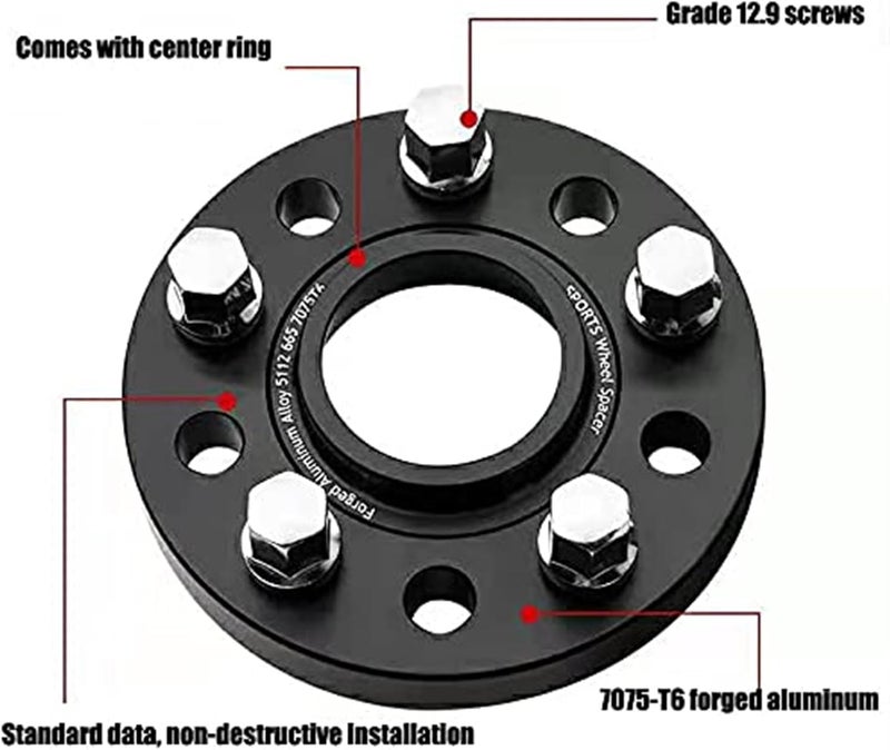 Wivplex 15mm Wheel Spacer Kit for Citroen and Peugeot - Image 4