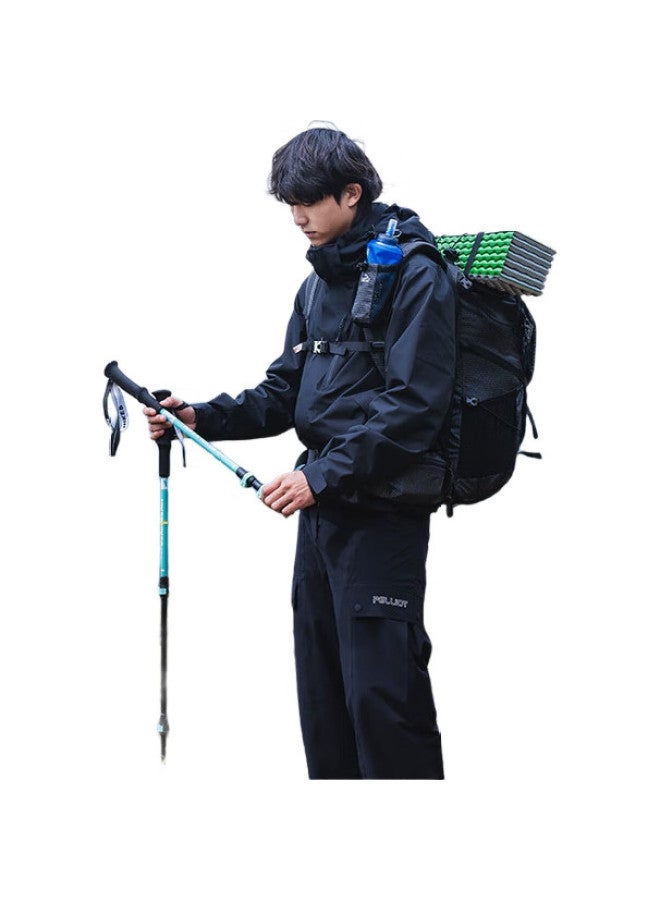 Pelliot Outdoor Trekking Pole With Lock, Telescopic Hiking Cane For Men And Women, Mountaineering Walking Stick 16403641 Dream Pink - Image 1