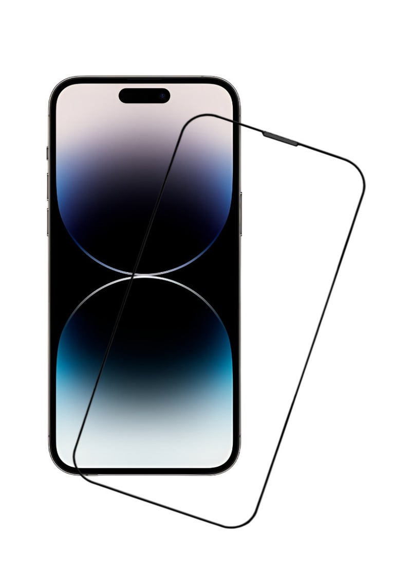 ACLIX Antistatic ESD Dustproof Premium Quality High Definition Tempered Glass Screen Protector Designed For  iPhone 14 Pro Max - Image 1