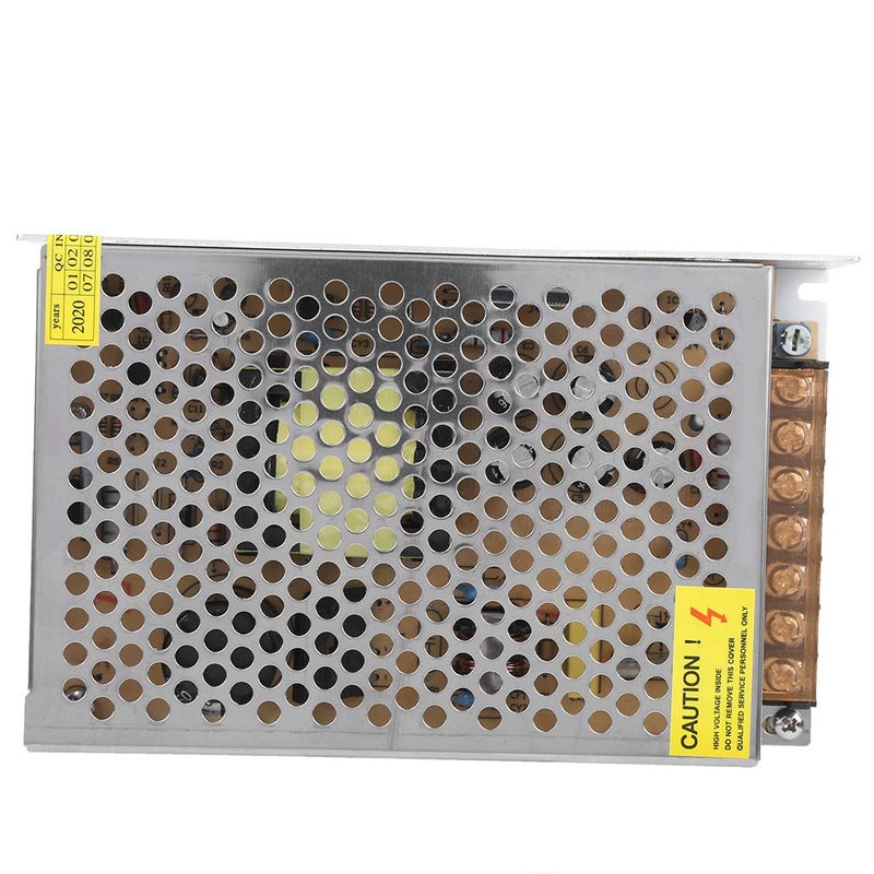 مصدر طاقة LED من سبائك الألومنيوم 12V10A 120W مع حماية من النقص والتحميل الزائد لعرض LED وطابعة ثلاثية الأبعاد - Image 2