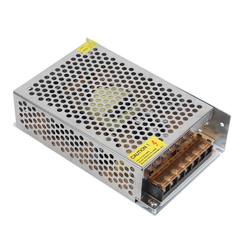 مصدر طاقة LED من سبائك الألومنيوم 12V10A 120W مع حماية من النقص والتحميل الزائد لعرض LED وطابعة ثلاثية الأبعاد - Image 5