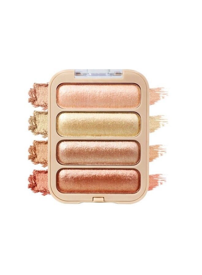 Half N half Glow Baked Highlighter Powder 02 Sunset Aura (8Gm) - Image 2