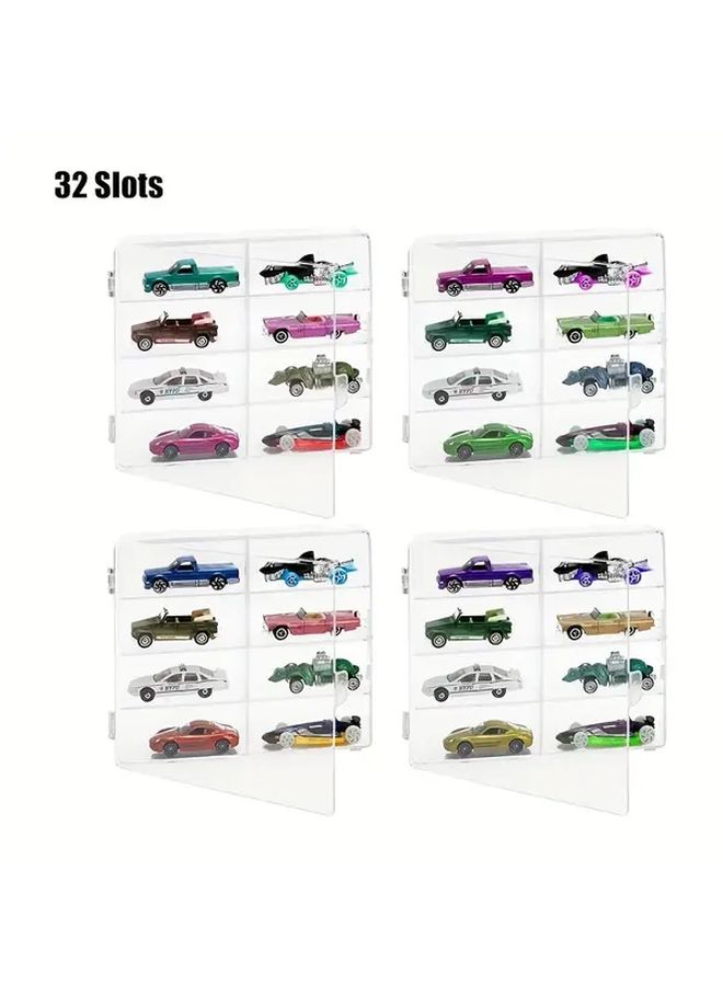8 Grid Car Box 1 64 Scale Alloy Model Car Display Case Storage Rack Holds 32 Lighter Boxes - Image 3