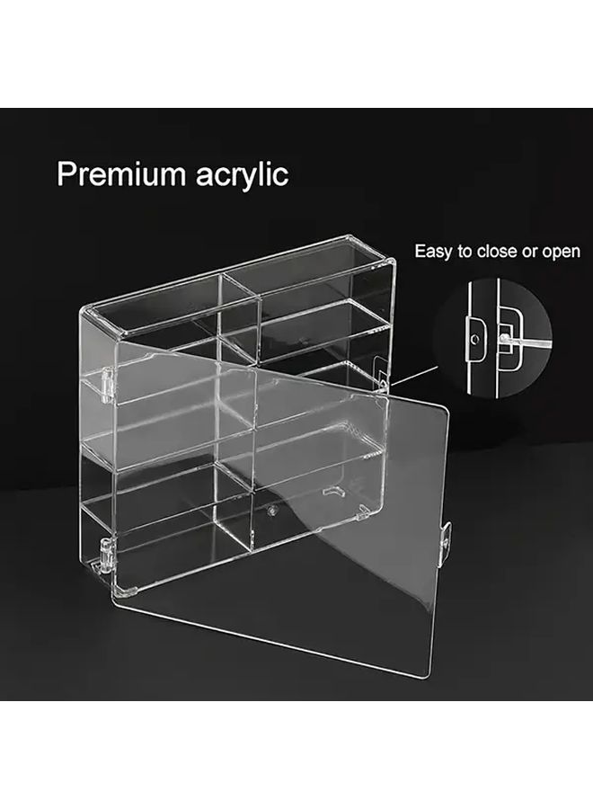 8 Grid Car Box 1 64 Scale Alloy Model Car Display Case Storage Rack Holds 32 Lighter Boxes - Image 1