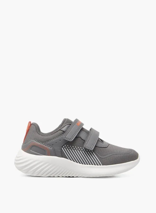 شو اكسبرس Boys Pull Tab Detail Sports Shoes with Hook and Loop Closure