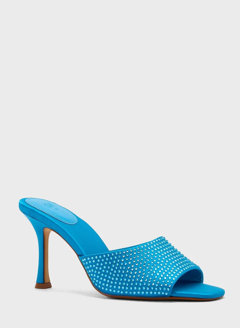 H&M Rhinestone-Embellished Mules