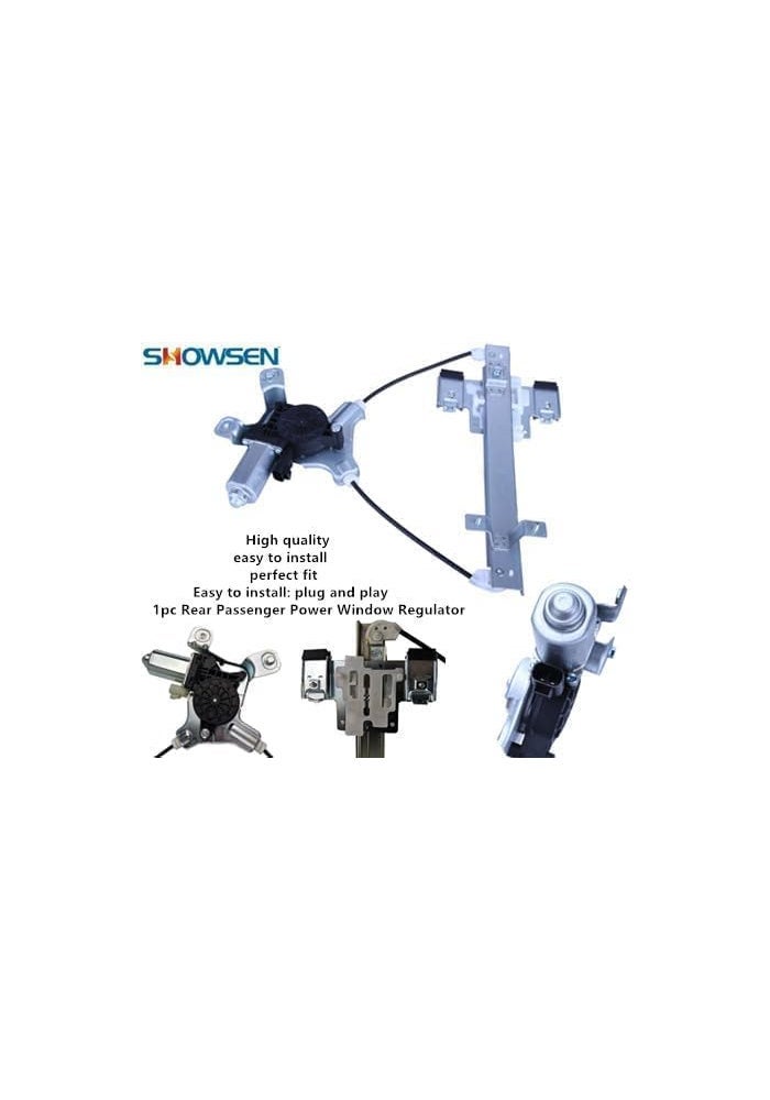 SHOWSEN 741-391 Rear Passenger Power Window Regulator with Motor for 2007-2014 Cadillac Escalade, Tahoe, Yukon - Image 4