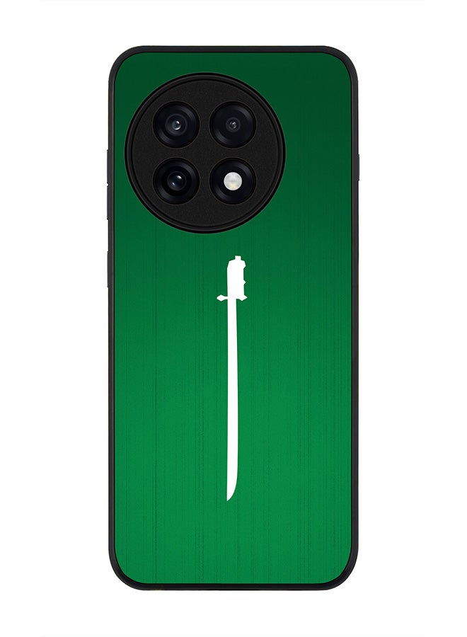 Stylizedd For OnePlus 13R / Ace 5 Pro Case,Slim fit Camera Protection, Shockproof Thin Phone cover  - Sword Of Saudi