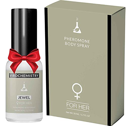 VIROCHEMISTRY فيتروكيميستري فيرمونات للنساء رذاذ الجسم جوهرة أنيق قوة فائقة فيرمونات عضوية بشرية عطر رذاذ الجسم 50 مل فيرمونات من الدرجة البشرية لجذب الرجال