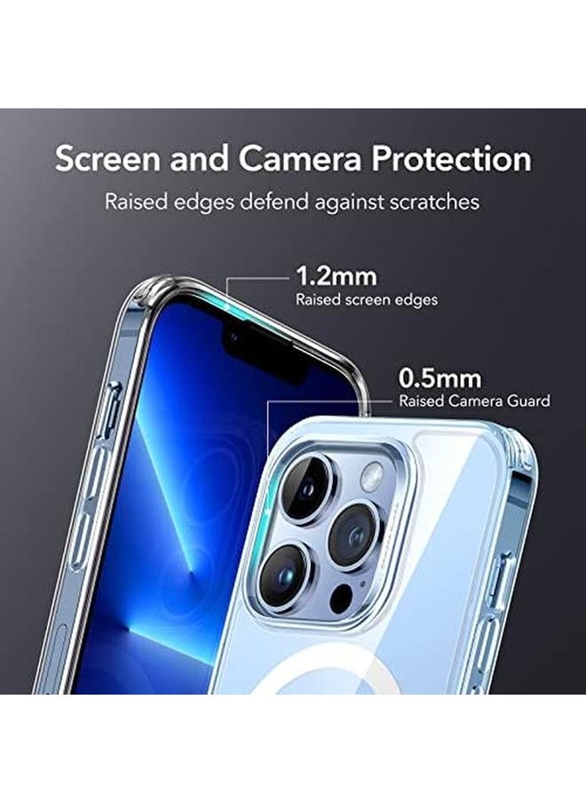 ESR - For Iphone 13 Pro Max Case Compatible With Magsafe Shockproof Military Grade Protection Yellowing Resistant Magnetic Phone Case For Iphone 13 Pro Max Classic Hybrid Case Halolock Clear - Image 1