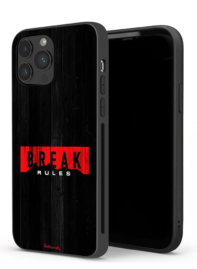 Tolwak Apple iPhone 13 Pro Max Protective Case Break Rules - Image 1