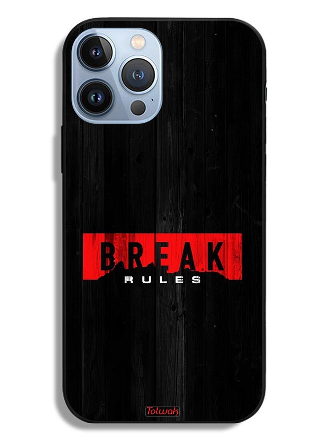 Tolwak Apple iPhone 13 Pro Max Protective Case Break Rules - Image 2