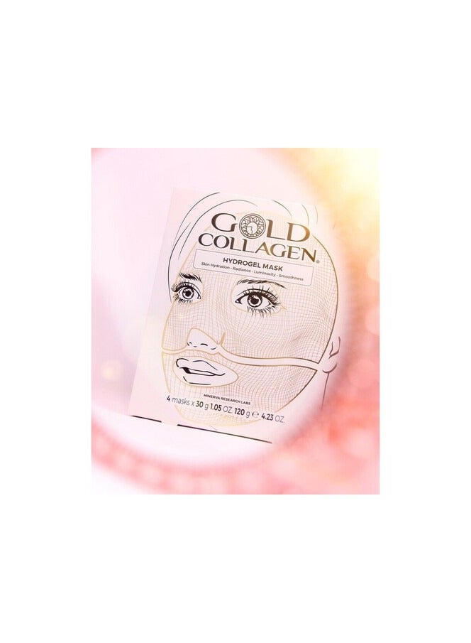 جولد كولاجين قناع هيدروجيل الكولاجين الذهبي 4*30 مل - Image 2