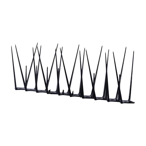 SpikeZone - Bird Spikes - Pigeon Control Spikes (Bird Spikes 7 Pcs, Black) - Image 1