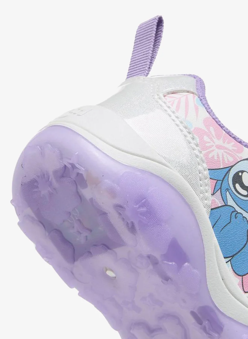 Disney WHITE Girls Light-Up Ankle Sneakers for Women | Best Price UAE