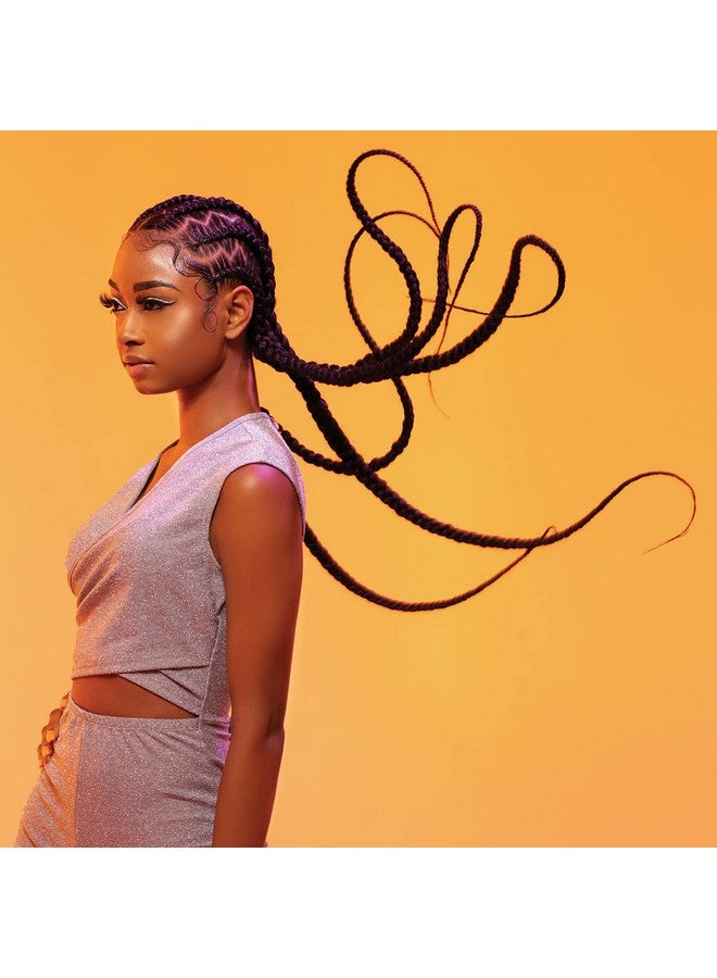 Sensationnel Braids African Collection 6X X-Pression Pre-Stretched Braid 58" (1-PACK, 4) - Image 3