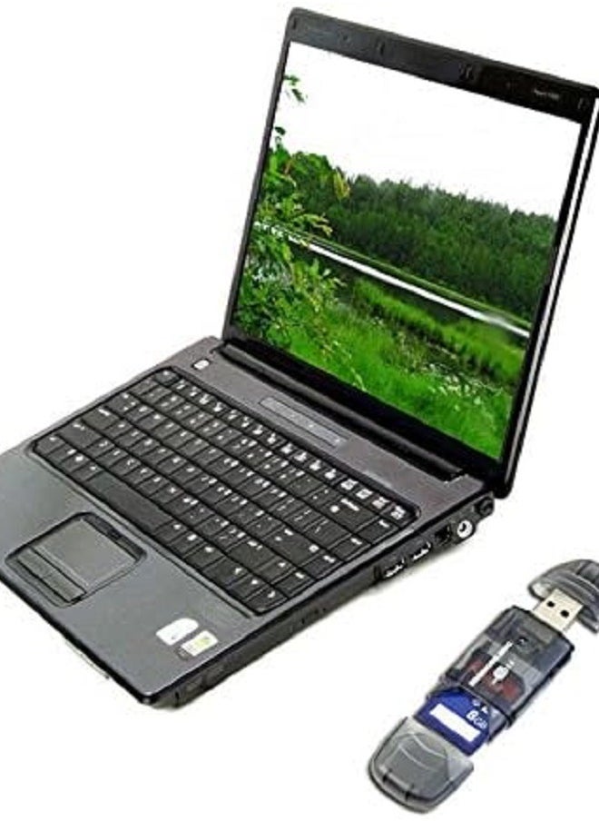 Generic - 4 in 1 Mini USB 2.0 Professional Micro High Speed Laptop Camera Black Usb Memory Card Reader - Image 1