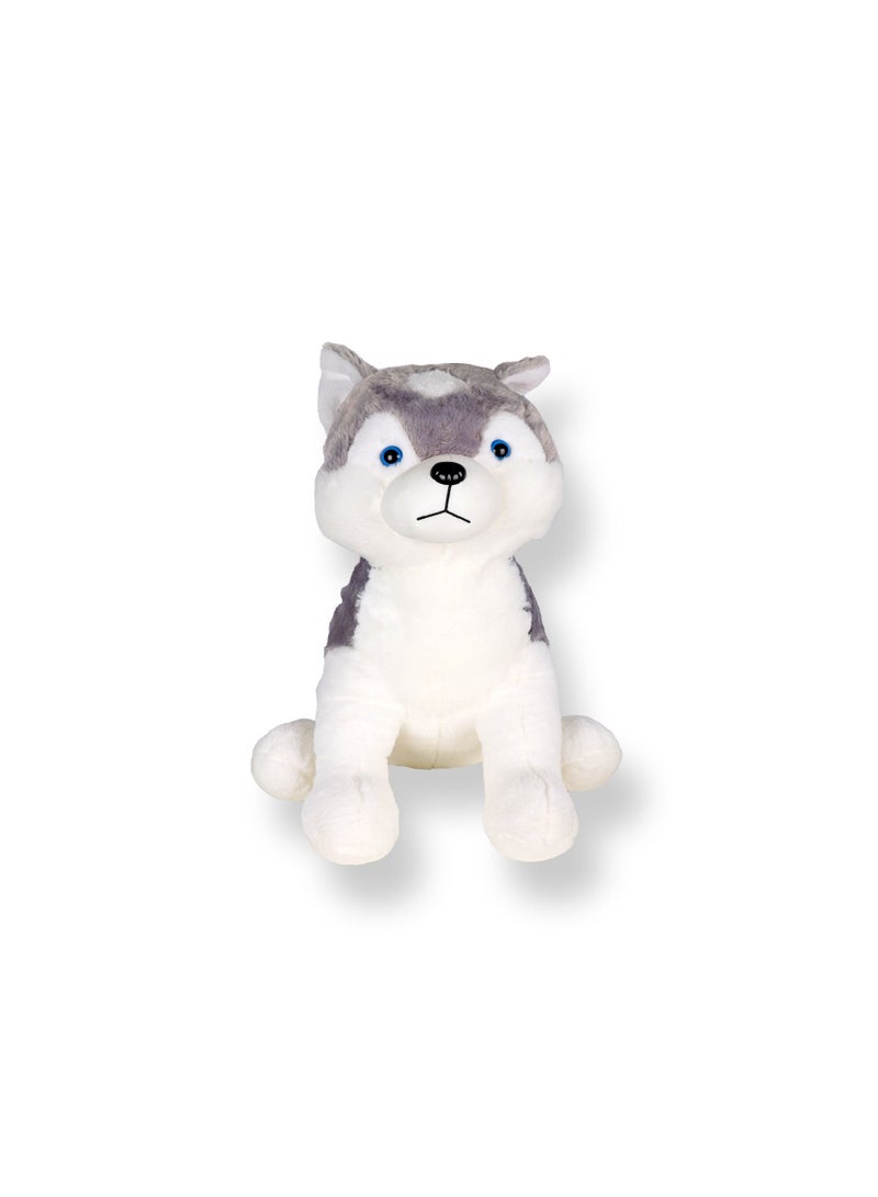 CUDDLES UK Cuddles Adorable Husky Plush Toy 25-Inch - Lifelike and Huggable Companion - Image 1