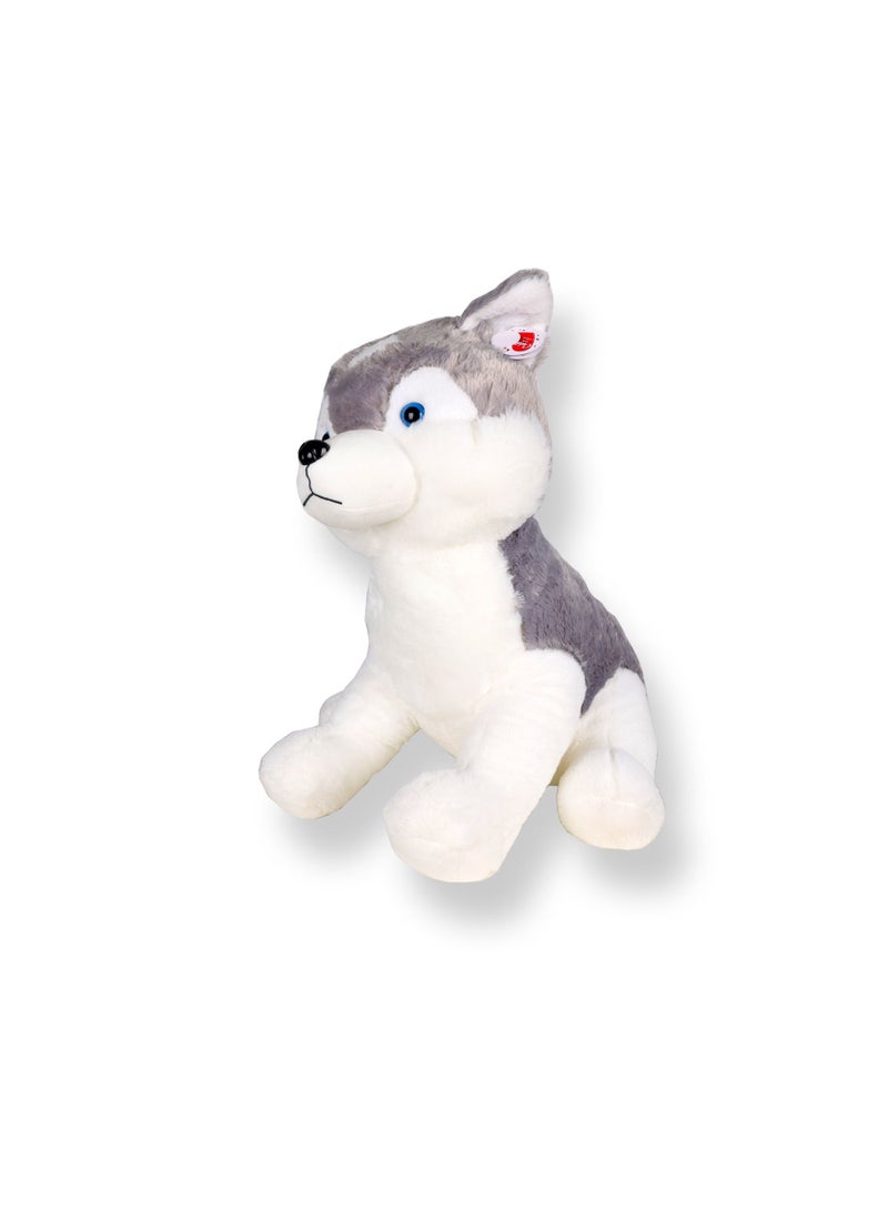 CUDDLES UK Cuddles Adorable Husky Plush Toy 25-Inch - Lifelike and Huggable Companion - Image 4