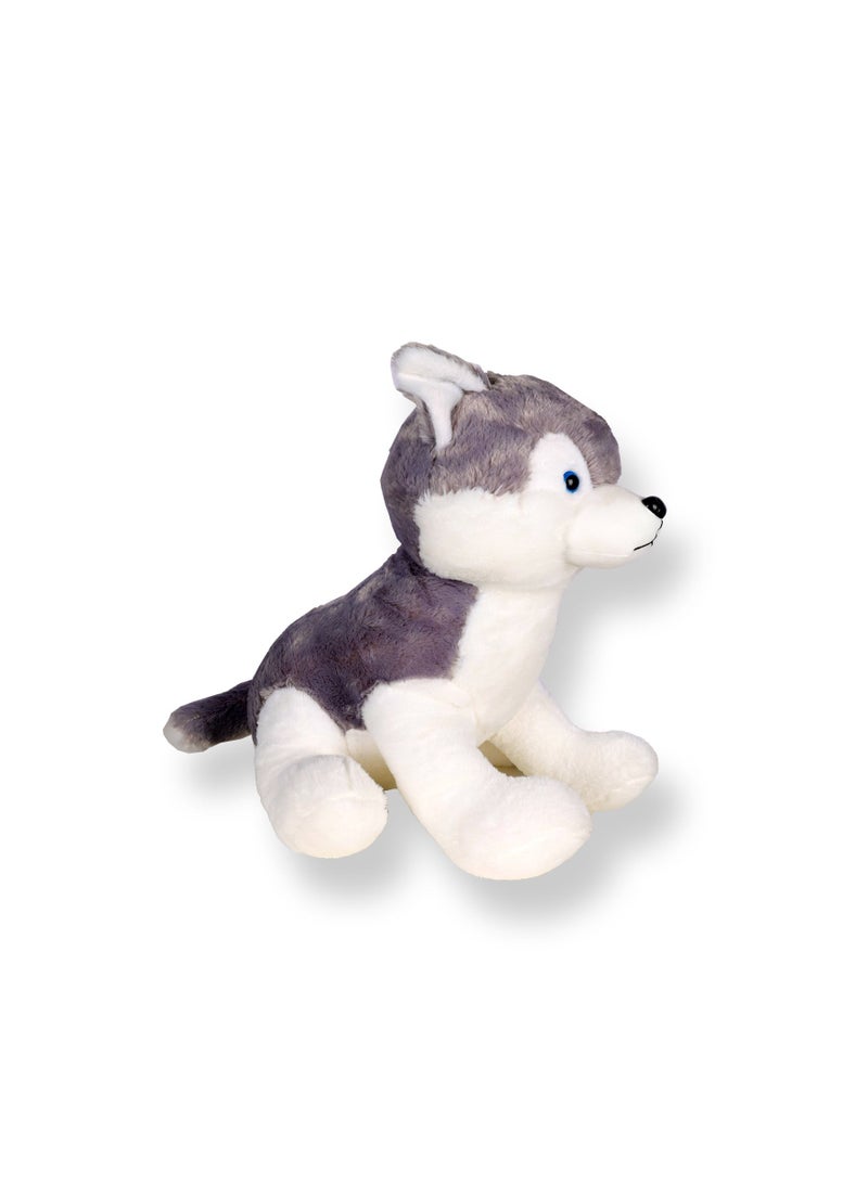 CUDDLES UK Cuddles Adorable Husky Plush Toy 25-Inch - Lifelike and Huggable Companion - Image 3