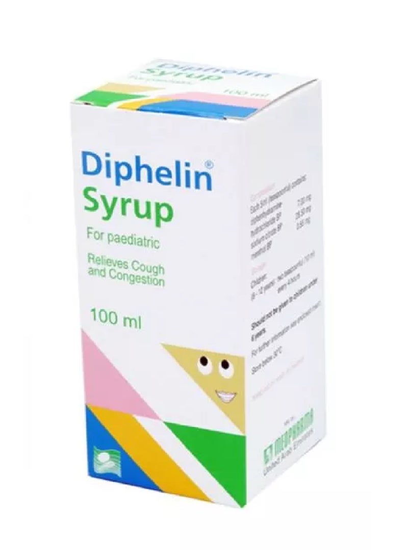 Medpharma Diphelin Paed Syrup 100Ml