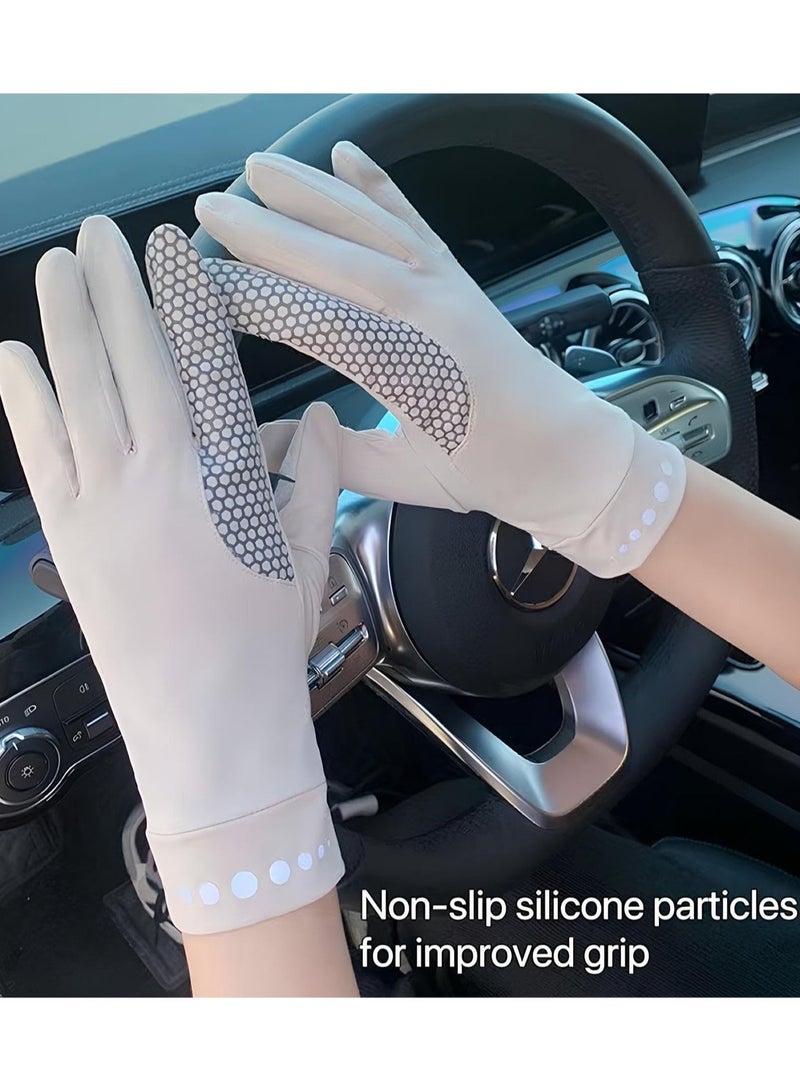 Women's Sun Protective Gloves - UPF 50+ UV Sun Protection, Quick-Dry Anti-Slip Driving Gloves for Cycling and Riding - Image 5