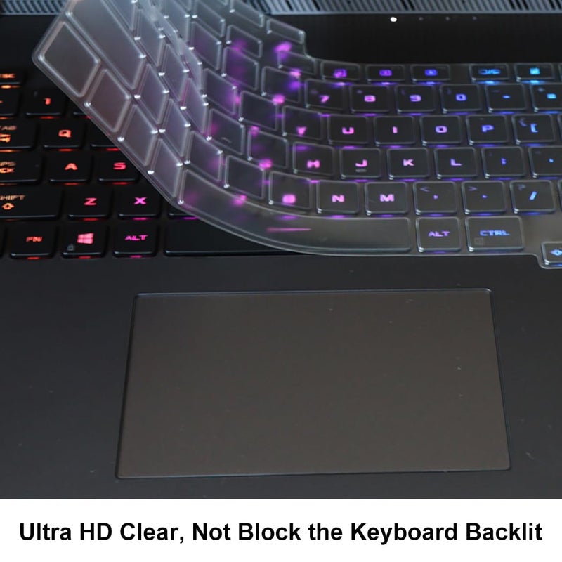 MUBUY-GOL غطاء لوحة مفاتيح فائق النحافة لجهاز ASUS ROG Strix G16 G615 G614 G615JH/JM G615LH/KH/LM/LW G614PP/PM/PH/FMFR G614JVR/JIR لعام 2025 2024، Rog Strix Scar 16 G635 G634 G635LX/LW G634JZR (لا يناسب Zephyrus G16 GU605) - Image 3