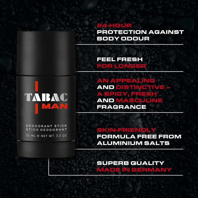 Tabac Original Tabac Man Deodorant Stick 75ml - Skin-Friendly and Nourishing Protection - Image 2