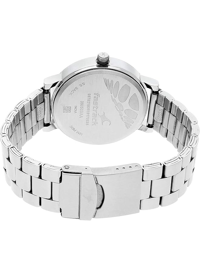 فاستراك ساعة رجالية جريئة أنالوج رقم 38052Sm05 بنية اللون - Image 5